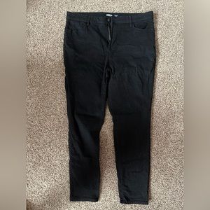 Old Navy Rock Star jeans in black